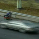 Illustration for article titled Watch An Electric Wheelchair Rider Take The Freeway Exit